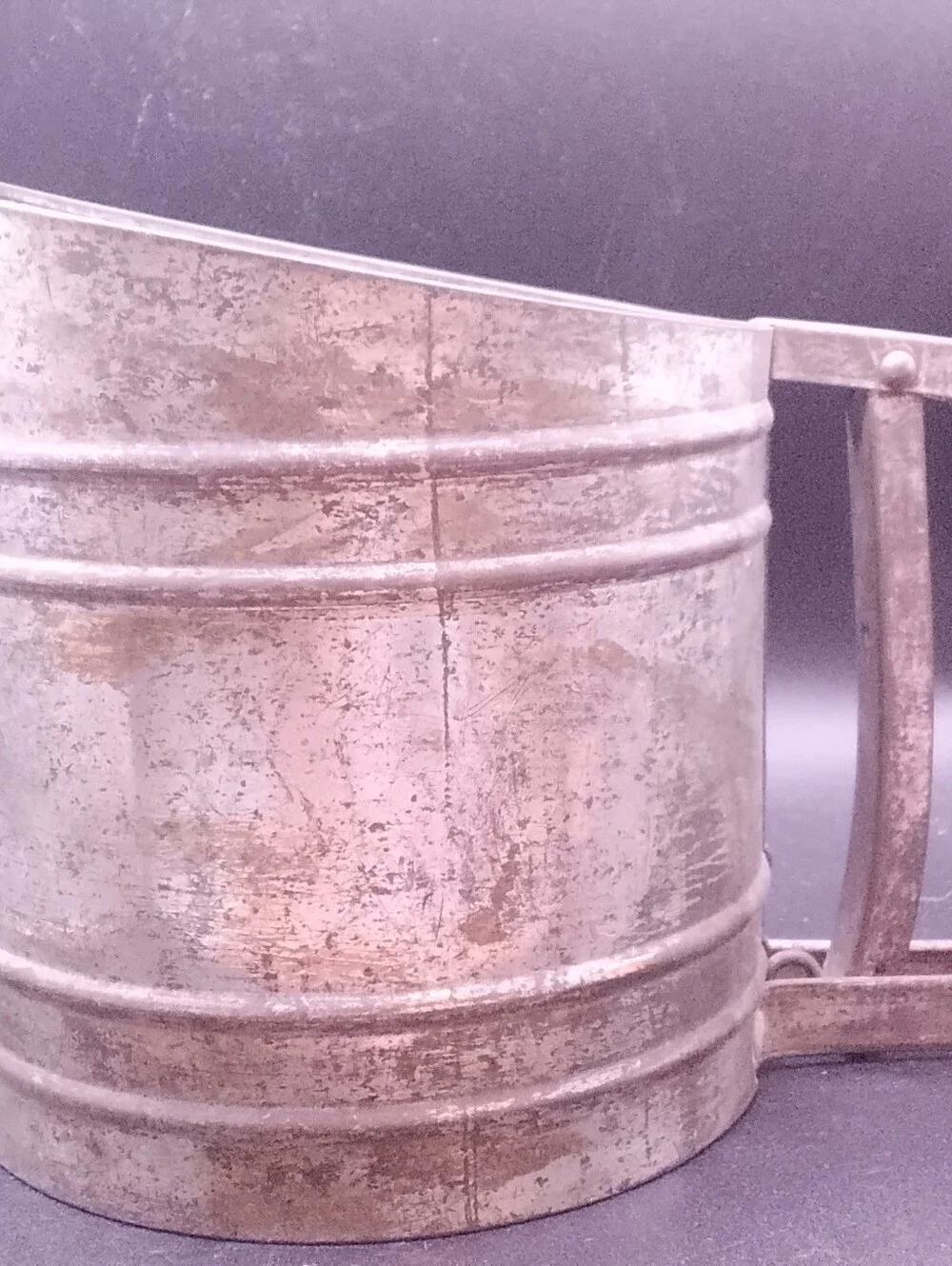 Vintage Sifter Works But Great For Decor Primitive Farmhouse